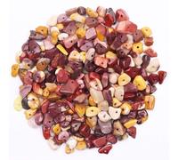 500Pcs Mookaite Irregular Natural Gemstone Chips Beads, 5-8mm Drilled Crystals Beads for Jewellery Making, Crystal Tumbled Chips for Bracelet Crafting