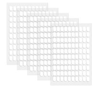500Pcs Mounting Putty, Poster Putty Double Sided Sticky Dots, White Tack Non Marking Walls, Removable Waterproof Adhesive Dots for Wall Hanging