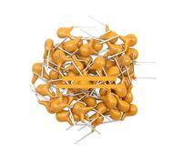 500pcs Multilayer Ceramic Capacitor Assorted Kit 50V 10values*50pcs 0.1uF - 10uF Monolithic Capacitance Set with Box