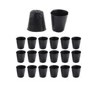 500Pcs Nursery Pot Plastic Plant Propagation Container Grow Bag Garden Supplies 8cmX8cm
