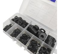 500pcs Nylon Flat Washers for M2 For M3 M5 M6 M8 M10 Bolt Sizes Lightweight Insulating Gasket Set for Workshop and Field Use