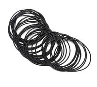 500pcs O Ring Watch Gasket Replacement Kit with Rubber Seals for Watch Back Cover - 0.7mm Thickness, Pack of 500 Pieces for Watch Repair and Maintenance