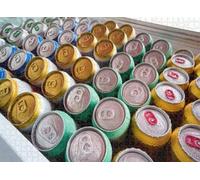 500pcs Puzzle for Adults Jigsaw Puzzles Hard Challenging Difficult Family Cool Large Beer cans Fresh from The Fridge Lots Aluminum cans The ice The Open Puzzles for Adults