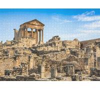500pcs Puzzle for Adults Jigsaw Puzzles Hard Challenging Difficult Family Cool Large Dougga Roman Ruins: A World Heritage Site Puzzles for Adults