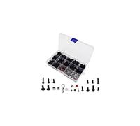 500pcs RC Car Screws Kits M3/M4/E Buckle/Shell Buckle/Screw Nuts/Hex Screws/Plugs RC Repair Tool Kit for HSP/Wltoys/Traxxa Scale RC Cars