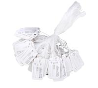 500pcs Rectangular Shaped Jewelry Markers Recycled Paper Product Identifiers Sustainable Packaging Supplies Bulk Supply Jewelry Markers