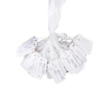 500PCS Recycled Paper Markers Product Identifiers Jewelry Labels for Boutique Store Merchandising Sustainable Jewelry Accessories
