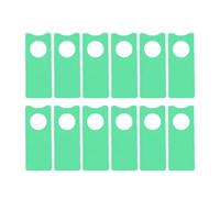 500pcs Reusable Plant Labels for Seedlings, PP PVC Marker Tags | Green and White, Quick Hang Attachment, Smooth Burr Free Finish, for Vegetables, Greenhouse Use