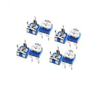 500pcs RM065 RM-065 100 200 500 1K 2K 5K 10K 20K 50K 100K 200K 500K 1M ohm Trimpot Trimmer Potentiometer variable resistor CZAOINCU(100K Ohm)