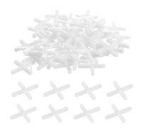 500PCS Set of White Tile Spacers 3mm, Precise Positioning Decking Spacers Tools for Tile Installation, Tile Leveling System 3mm, Helps Tile Leveling and Fixing.