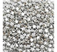 500Pcs Silver Star Shape Spacer Beads for Bracelets,Cute Small Unique Acrylic Aesthetic Star Beads for Jewelry Making with Holes,Bulk DIY Bracelet Phone Charms Strap Decoration Accessories 6mm