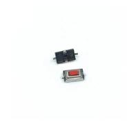 500PCS SMT 3 * 6 * 2.5mm micro/key switch environmental protection resistance touch switch 2p red/white button 3x4x2.5MM IDGTTLDF(White button)