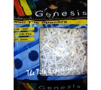 500PCS Tile Spacers 2mm Long Leg Tile Spacers, Plastic Cross Tile Gasket for Tile Fixing