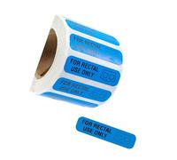 500PCS Waterproof Adhesive PVC Sticker Rectal Use Only Warning Labels for Devices Hospital Clinical Settings Equipment Labels