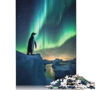 500Pieces Jigsaw 'Penguin Winter Square Puzzles for Adults & Wooden Puzzles Home Decoration Puzzle 500pcs (52x38cm)