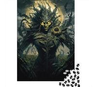 500Pieces Jigsaw The Monster Square Puzzles for Adults & Wooden Puzzles Home Decoration Puzzle 500pcs (52x38cm)