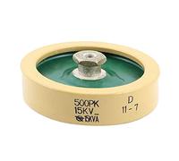 500PK 75mm Dia 15KV High Voltage Ceramic Capacitor(500PK 75mm Durchmesser 15KV keramischer Hochspannungskondensator Components Component