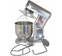 500w 3-in-1 Stand Mixer, Heavy Duty Kitchen Mixer With K-beater, Dough Hook & Whisk, Noiseless 10l Commercial Food Mixer For Baking & Dough Silver 5L