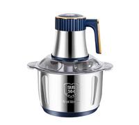 500W 5L Electric Meat Grinder & Food Chopper, 40000RPM Stainless Steel Multi-Functional Vegetable Slicer Processor with 5 Speeds Easy to Use