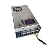 500W 600W Adjustable Switching Power Supply Digital Display 12v 15v 24v 27v 36v 48v 50v 60v 72V AC DC Power(0-27v)