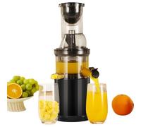 500W Cold Press Juicer, Slow Masticating with 85MM Wide Chute for Whole Fruit & Vegetable, High Juice Yield for Home Kitchen, Efficient and Easy to Clean