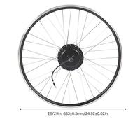 500W Electric Bicycle Conversion Kit, 48V 500W Hub Motor Electric Bicycle Rear Wheel Conversion Kit for Silent Electric Bicycle Rear Wheel Conversion Kit for Electric Bicycles