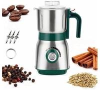 500W Electric Coffee Grinder & Spice Mill, Stainless Steel Blade with Filter Screen for Grinding Beans, Spices, Grains & Nuts - Efficient Kitchen Tool