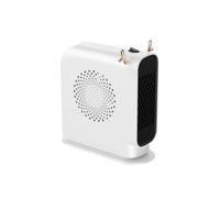 500W Electric Heater Quick Heating PTC Ceramic Space Desktop Portable Warming Machine Warm Energy Silent(White)