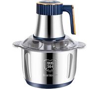 500w Electric Meat Grinder & Food Chopper - 5l Stainless Steel Multi-functional Vegetable Slicer With 40000rpm, 5 Speed Settings For Easy Operation