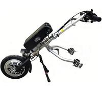 500W Electric Wheelchair Attachment Handcycle Kit-48V 15Ah/17Ah Lithium Battery, 35km/h Power Assist Device with Shock Absorbers, LED Light & Horn - Mobility Aid for Manual Wheelchairs(B17ah)