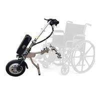 500W Electric Wheelchair Conversion Kit, 17ah 48V Battery Range 65km, 3 Speeds Adjustable, 12" Wheels, LCD Display, Wheelchair Pull Device,B