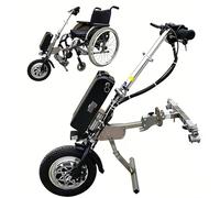 500W Electric Wheelchair Pull Device, 48V Battery, 60-90km Range, 3 Speed, Shock Absorber & LED Light(A15ah)