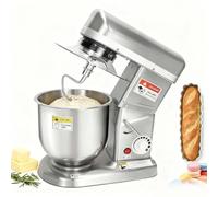 500W Heavy-Duty Multi-Function Kitchen Mixer, Commercial Stand Mixer with Digital Timer, 3-Speed Control, and 5QT Stainless Steel Bowl, Perfect for Restaurants and Home Bakeries(5L)