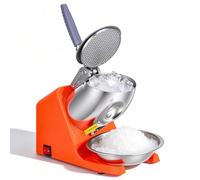 500W Ice Crusher, 143LBS/Hr High Output Ice Shaver with Double Blades, Electric Snow Cone & Frozen Drink Maker for Home, Bar and Commercial Use