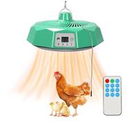 500W Intelligent Thermostat Chick Brooder Heating, Adjustable Temperature (27℃ to 36℃) Chicken Heat Lamp, Heat Lamp for Chicks, Coop Heater for Small Animals and Poultry