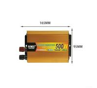 500W Power Inverter DC 12V to AC 230V Modified Sine Wave Voltage Converter with USB Ports for Caravan Camping Truck Solar System