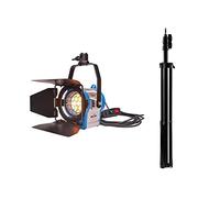 500W Pro Movie Fresnel Tungsten Spotlight with Light Stand, Film Spotlight Lighting Studio Video, for YouTube Product Photography Microfilm Shooting