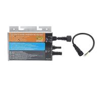 500W Solar Micro Inverter Sine Wave Current Protection for Solar Panel AC Grid Tie, Aluminum Alloy