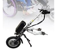 500W Sports Steering Wheel Traction Head Wheelchair Traction Device (Manual → Electric), Rehabilitation Therapy Electric Wheelchair Conversion Kit, Dual Brake/Reverse/Cruise Control,A