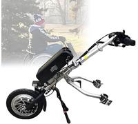 500W Wheelchair Accessories,Electric Wheelchair Trolley, Power Assisted Traction,Electric Wheelchair Conversion Kit, Wheelchair Pull Device, 3 Speeds 17Ah (B)