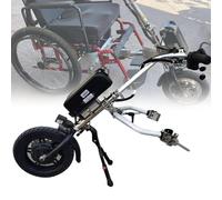 500w Wheelchair Conversion Electric Kit (Manual → Electric) - 3 Speeds, Wheelchair Pull Device with Front Light+LCD Display, 48v 15/17Ah Lithium Battery, Range 55/65Km A-15Ah