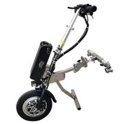 500W Wheelchair Pull Device, Wheelchair Conversion Electric Kit, 3 Speeds with Front Light 48v 15Ah Lithium Battery, Range 55 Km Style B(Middle Connection)