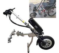 500W Wheelchair Pull Device, Wheelchair Electric Drive -for Folding Wheelchairs, 10km/h Reverse Speed, Dual Bead Headlight & Semi-Twist Throttle,USB Charging,Bring Convenience to wheelchairs,B