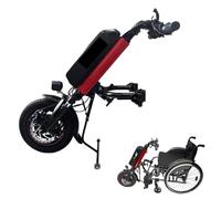 500W Wheelchair Traction Device Pull Rod, Three-speed Shift, 12-inch Tires, with Horn, Headlights And Monitor, Cruising Mileage: (20+20+10) Km, Electric Cart Accessories,A5