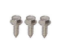 500x 5.5mm x 19mm Flanged Hexagon Head Self Tapping Screws Zinc Plated Steel Ideal for Metal Wood and Brick Self Tapping Screws Wood High Strength Durable