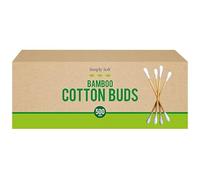 500x Bamboo Soft Paper Stem Cotton Buds 100% Biodegradable