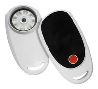 500X Magnification Digital Microscope Camera with 2.0-inch Color Screen, 8 LED Lights, Ideal for Nature Enthusiasts, Educators, Students, and Curious Explorers, for Outdoor (White)