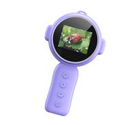 500x Magnification Microscope Handheld Magnifier Glass Educational Science Toy Pocket Microscopes for Kids Digital Microscope Color Screen Magnification Portable Handheld Magnifier Glass