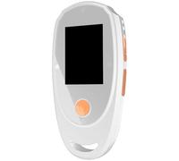 500x Magnification Portable Microscope Magnifier Glass for Students Researcher 2Inch High Resolution Screen 8 LED Light USB C Rechargeable Digital Microscope White