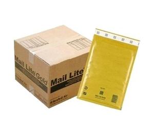 500x Mail Lite GOLD G/4 (240mm x 330mm) Bubble Lined Envelopes